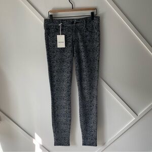 Mother The Looker Wool Blend Skinny Cropped Pants - 27